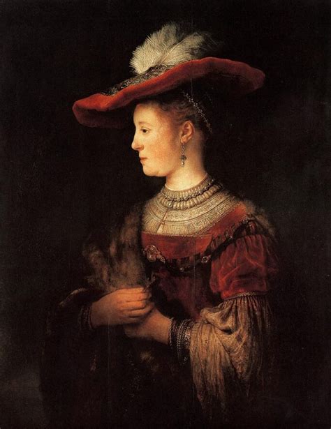 who did rembrandt marry.